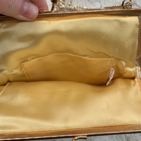 EUC Vintage Mr. Ernest Gold Sequined Evening Bag - Picture 5 of 7